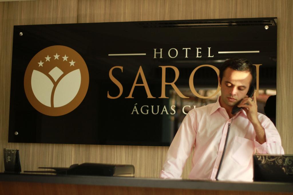 Hotel Saron Luziania Bagian luar foto